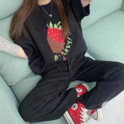 Unzzy Fruit Series Knitted Short Sleeve KF82637 HOT SALE 9 Unzzy Fruit Series Knitted Short Sleeve KF82637 HOT SALE