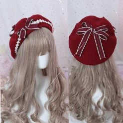 Unzzy Daisy Bow Beret KF9275 HOT SALE