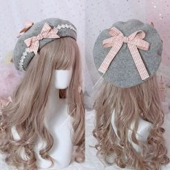 Unzzy Daisy Bow Beret KF9275 HOT SALE
