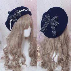 Unzzy Daisy Bow Beret KF9275 HOT SALE
