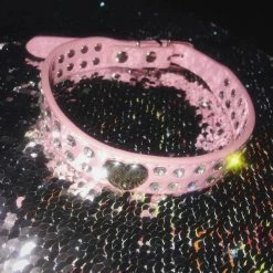 Unzzy Pink Love Necklace KF9165