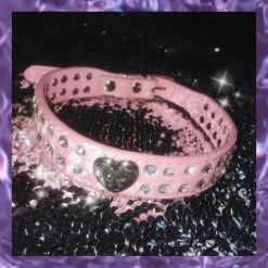 Unzzy Pink Love Necklace KF9165