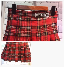 Unzzy HOT SALE Ulzzang Plaid Three-piece KF90105 11 Unzzy HOT SALE Ulzzang Plaid Three-piece KF90105