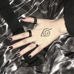 Unzzy HOT SALE Unisex Black Ring KF90632