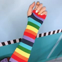 Unzzy Rainbow Sunscreen Sleeve KF90537