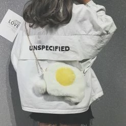 Unzzy HOT SALE Chic Egg Shoulder Bag KF90249