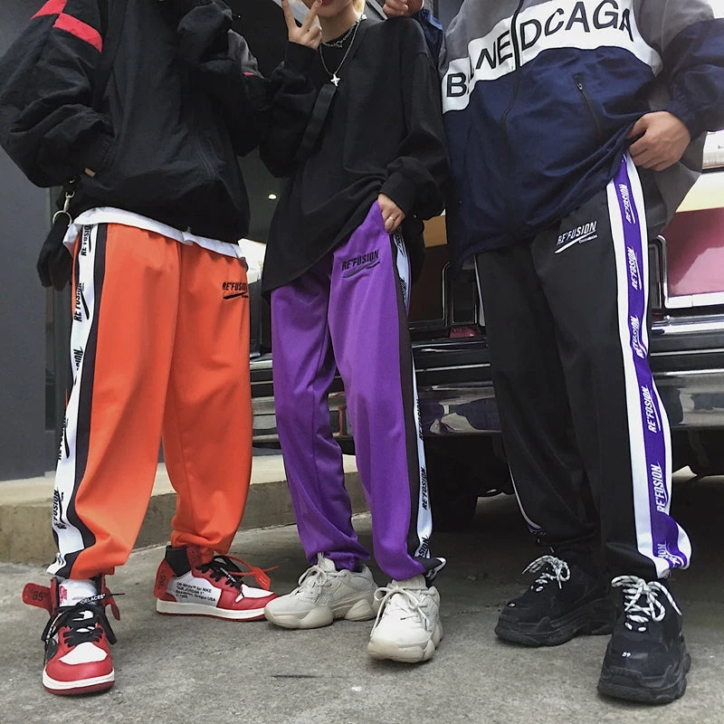 Unzzy Ulzzang Embroidered Pants KF908054 HOT SALE 1 Unzzy Ulzzang Embroidered Pants KF908054 HOT SALE