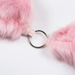 Unzzy Pink Plush Vest KF90298 11 Unzzy Pink Plush Vest KF90298