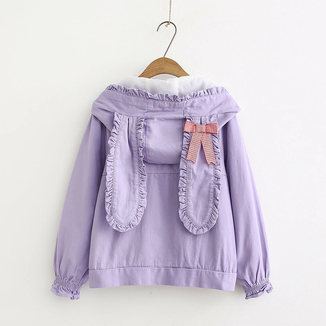 Unzzy Bunny Ear Jacket KF9330 6 Unzzy Bunny Ear Jacket KF9330