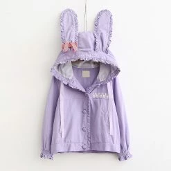 Unzzy Bunny Ear Jacket KF9330 13 Unzzy Bunny Ear Jacket KF9330