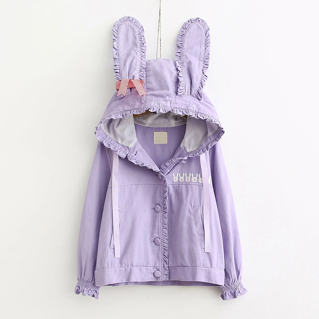 Unzzy Bunny Ear Jacket KF9330 4 Unzzy Bunny Ear Jacket KF9330