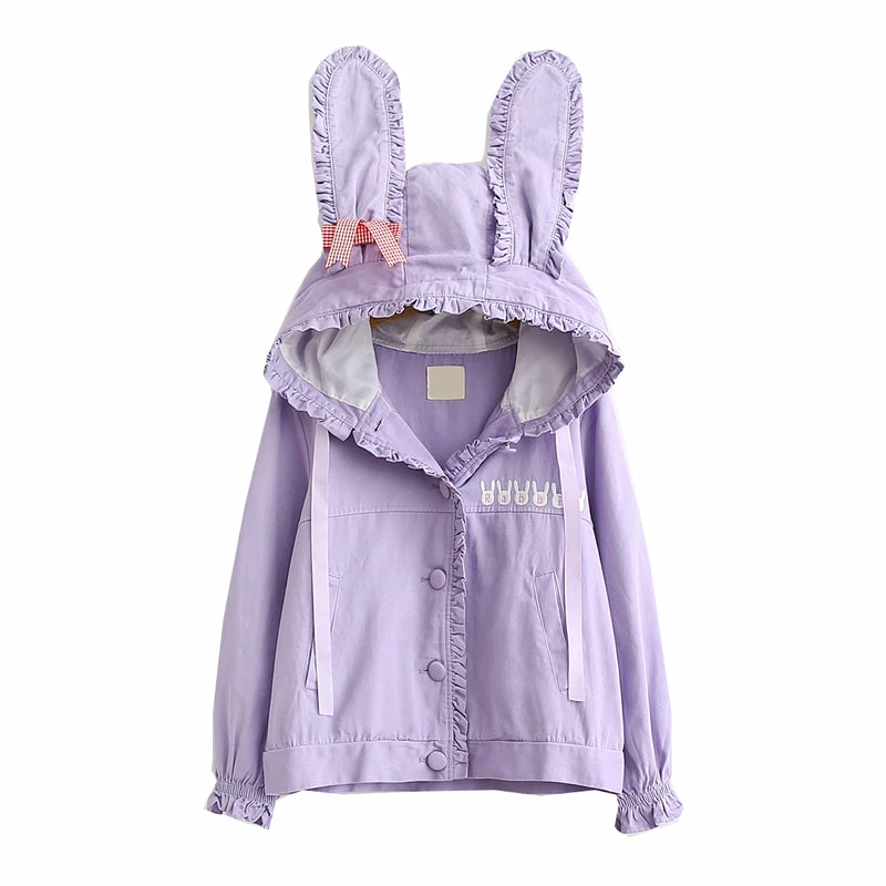 Unzzy Bunny Ear Jacket KF9330 7 Unzzy Bunny Ear Jacket KF9330