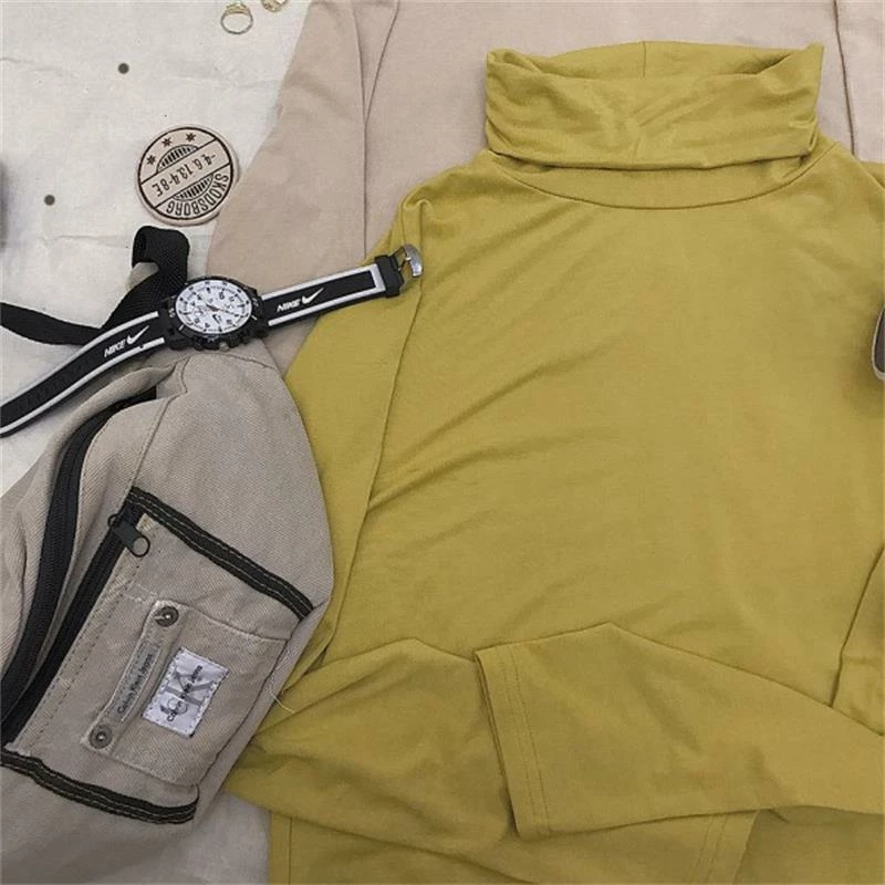 Unzzy HOT SALE Turtleneck Bottoming Shirt KF81534 7 Unzzy HOT SALE Turtleneck Bottoming Shirt KF81534