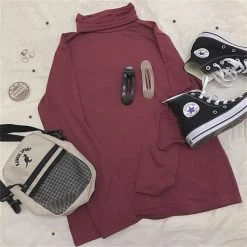 Unzzy HOT SALE Turtleneck Bottoming Shirt KF81534 18 Unzzy HOT SALE Turtleneck Bottoming Shirt KF81534