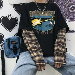 Unzzy Cartoon Print Sweatershirt KF90110 HOT SALE