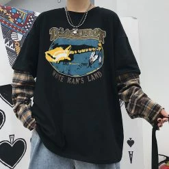 Unzzy Cartoon Print Sweatershirt KF90110 HOT SALE