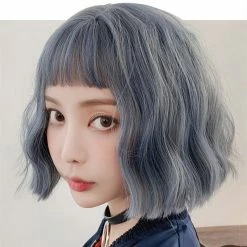 Unzzy Gradient Gray-blue Wig KF90093 HOT SALE