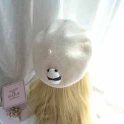 Unzzy HOT SALE "I Love Panda" Beret KF9277