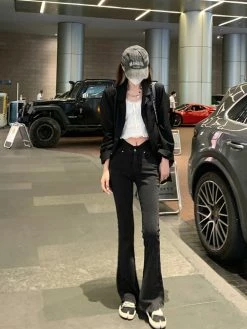 Unzzy Flared Jeans KF82578 HOT SALE 9 Unzzy Flared Jeans KF82578 HOT SALE