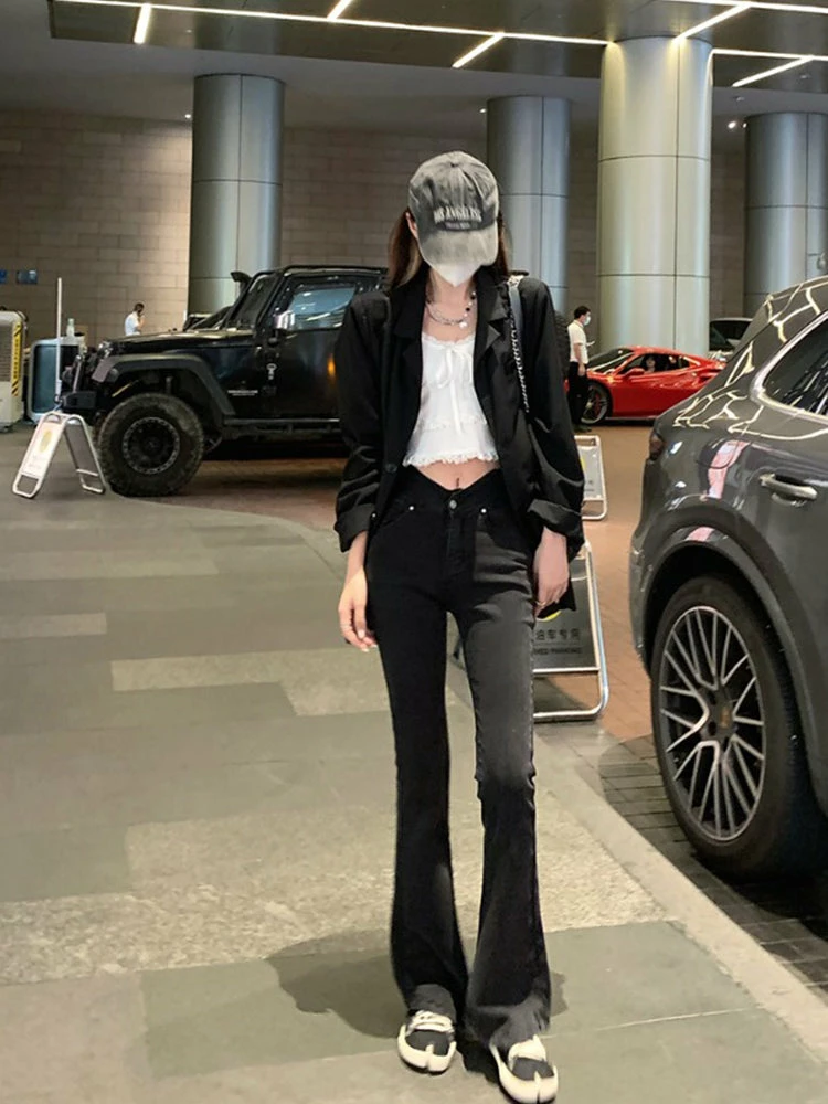 Unzzy Flared Jeans KF82578 HOT SALE 4 Unzzy Flared Jeans KF82578 HOT SALE