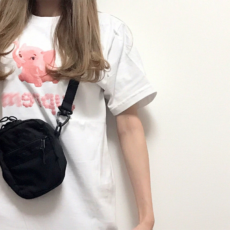 Unzzy HOT SALE Harajuku Elephant T-shirt KF90417 2 Unzzy HOT SALE Harajuku Elephant T-shirt KF90417
