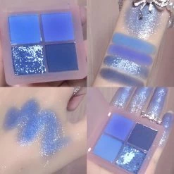 Unzzy Beauty Matte Shimmer Four-color Eye Shadow MK0030