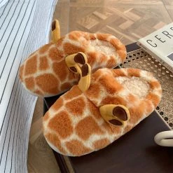 Unzzy Orange Cartoon Cotton Slippers KF82434 HOT SALE 7 Unzzy Orange Cartoon Cotton Slippers KF82434 HOT SALE