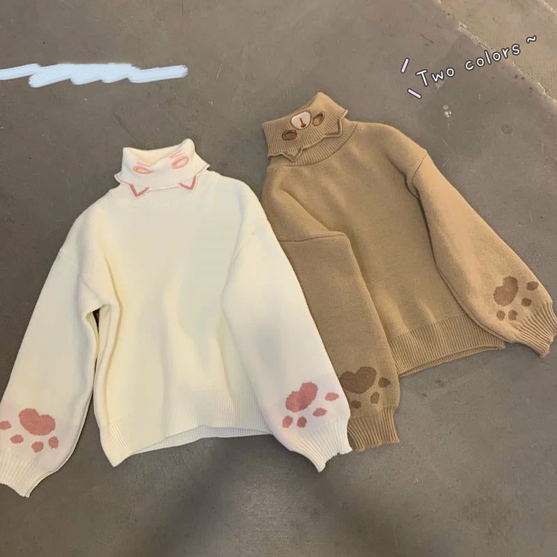 Unzzy Turtleneck Cute Sweater KF82229 HOT SALE 6 Unzzy Turtleneck Cute Sweater KF82229 HOT SALE