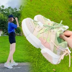 Unzzy HOT SALE Sakura Casual Sneakers KF82059