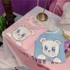 Unzzy HOT SALE Pastel Cat T-shirt KF9176