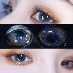 Unzzy STARRY BLUE CONTACT LENS (TWO PIECES) KF24108 All Contact Lenses