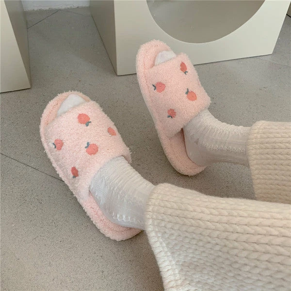 Unzzy Cute Plush Cotton Slippers KF82444 HOT SALE 5 Unzzy Cute Plush Cotton Slippers KF82444 HOT SALE