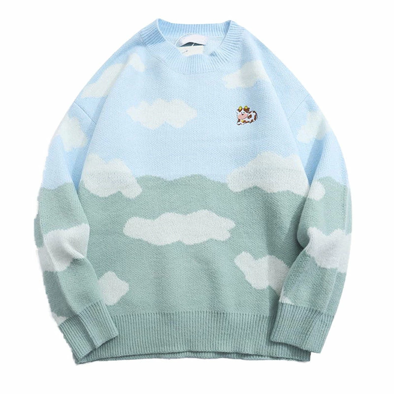 Unzzy Cute Cow Sweater KF11015 HOT SALE 1 Unzzy Cute Cow Sweater KF11015 HOT SALE