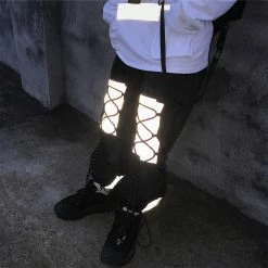 Unzzy HOT SALE Unisex Reflective Pants KF9489