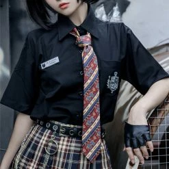 Unzzy HOT SALE JK Embroidered Shirt KF82159