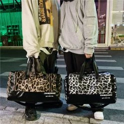 Unzzy HOT SALE Unisex Leopard Print Handbag KF81657