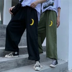 Unzzy HOT SALE Harajuku Moon Pants KF81249
