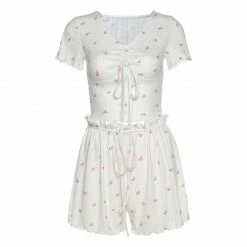 Unzzy HOT SALE Floral Two-piece Set KF81871