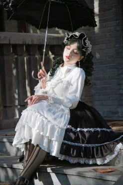 Unzzy Dark Green Long Curly Wig KF81793