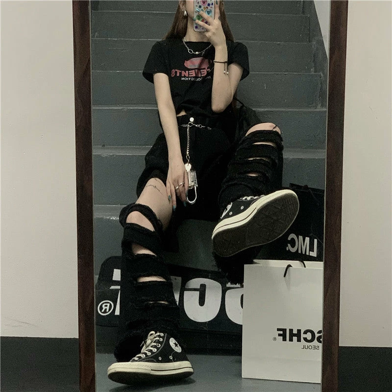 Unzzy Black Casual Pants KF81596 HOT SALE 5 Unzzy Black Casual Pants KF81596 HOT SALE