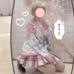 Unzzy Cute Loose Sweater KF82270 HOT SALE