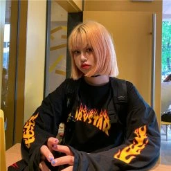 Unzzy HOT SALE Unisex Flame T-shirt KF81544