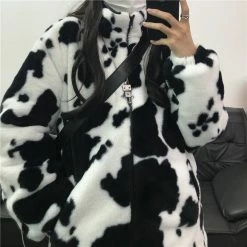 Unzzy HOT SALE HARAJUKU Wool Coat KF82358