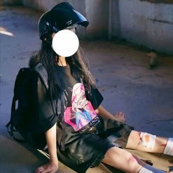 Unzzy HOT SALE Cartoon T-shirt KF82225