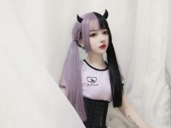 Unzzy Purple Princess Hair KF81050 HOT SALE