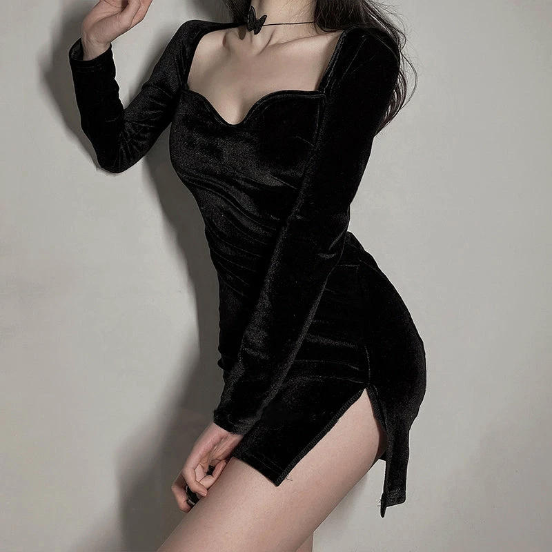 Unzzy HOT SALE Temptation Short Nightdress KF82231 2 Unzzy HOT SALE Temptation Short Nightdress KF82231