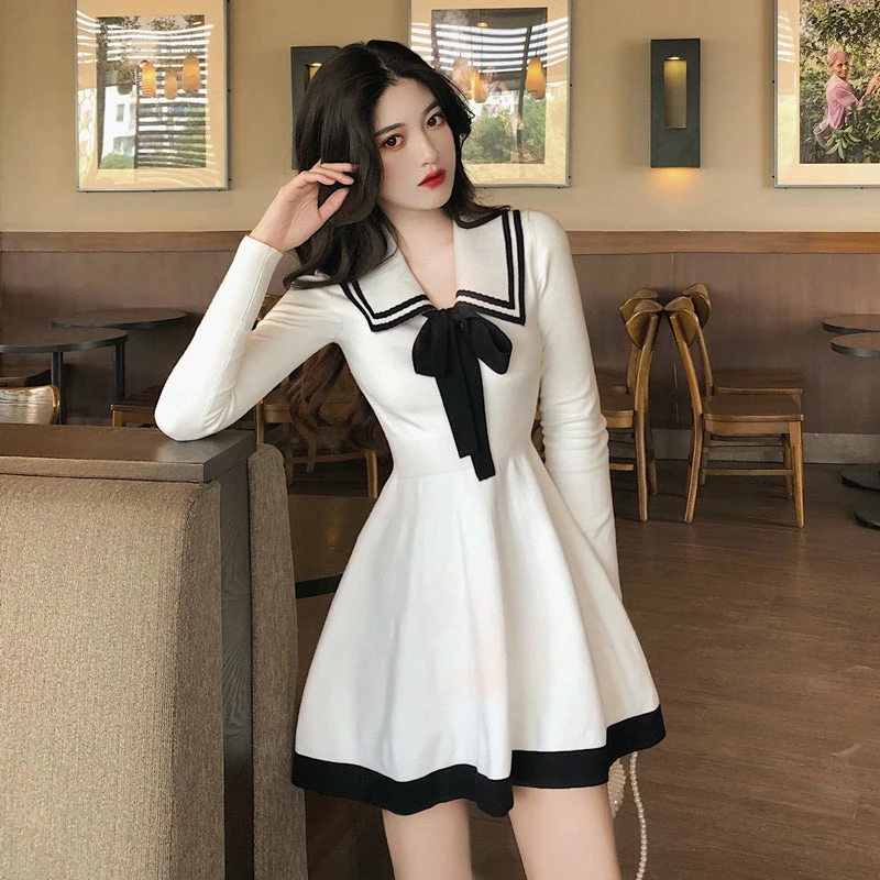 Unzzy Chic Knitted Dress KF9608 HOT SALE 3 Unzzy Chic Knitted Dress KF9608 HOT SALE