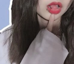 Unzzy Ulzzang Lip Ring KF81251 HOT SALE