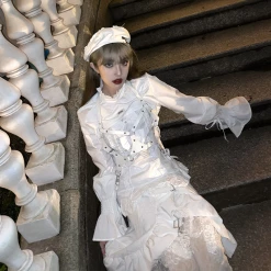 Unzzy HOT SALE Fashion Punk Skirt KF82013