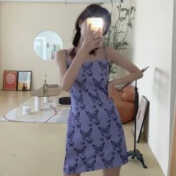 Unzzy Butterfly Strap Dress KF81468